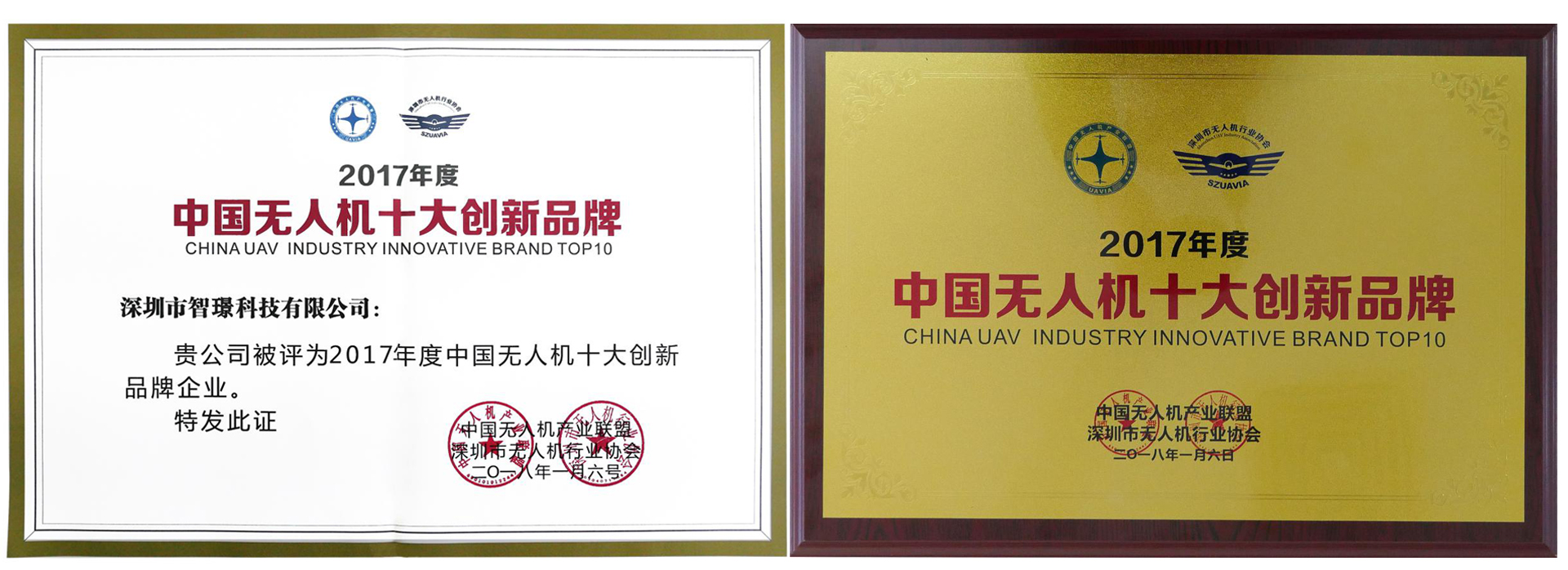 智璟榮獲創(chuàng)新十強企業(yè)
