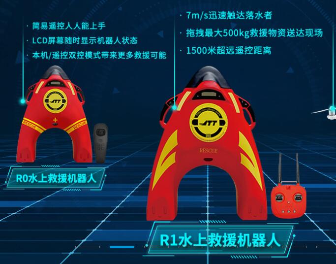 ?智能應(yīng)急救援機器人 讓水上救援變得快捷、簡單!